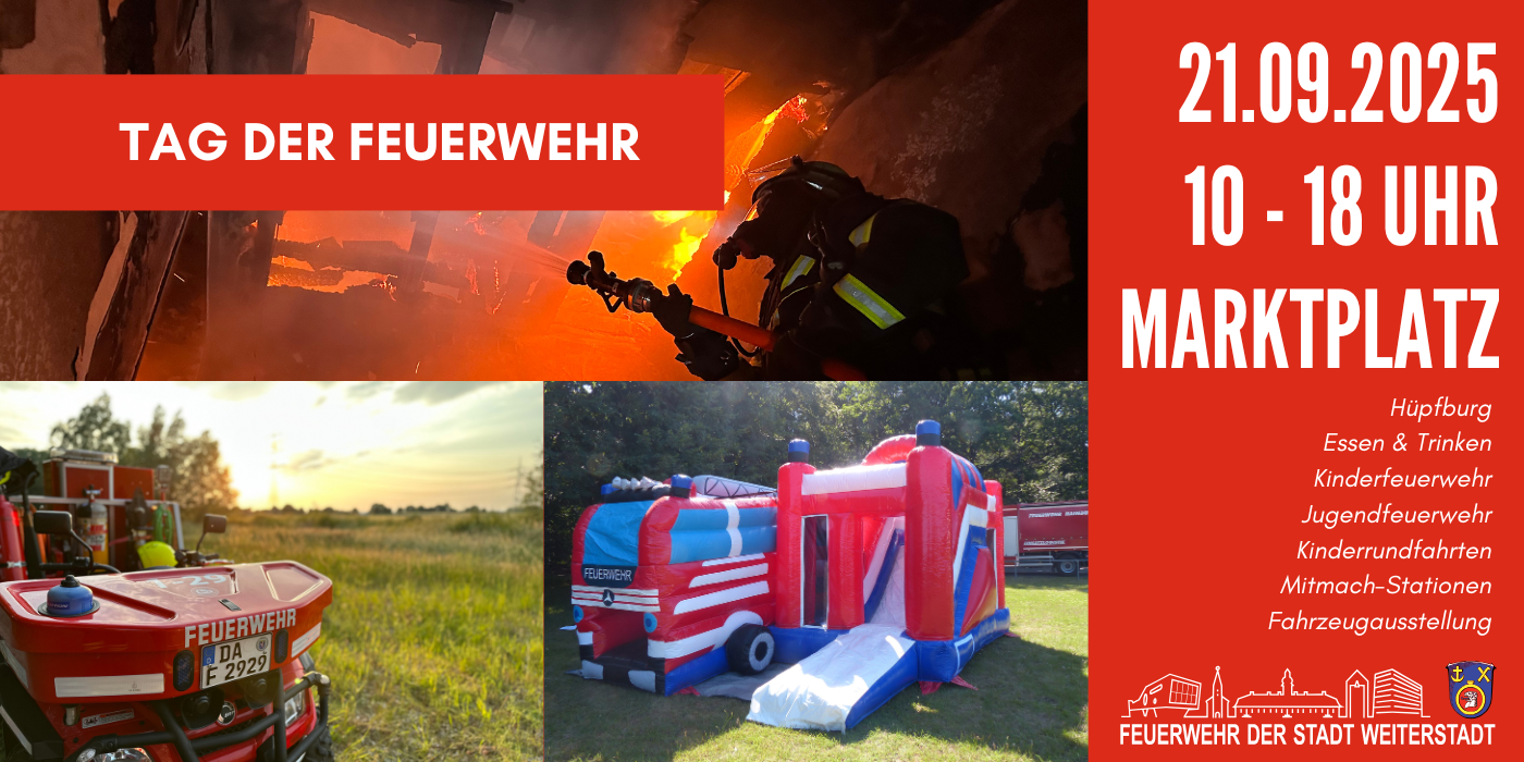 Tag Der Feuerwehr 2025 – Ein Erlebnis Für Die Ganze Familie