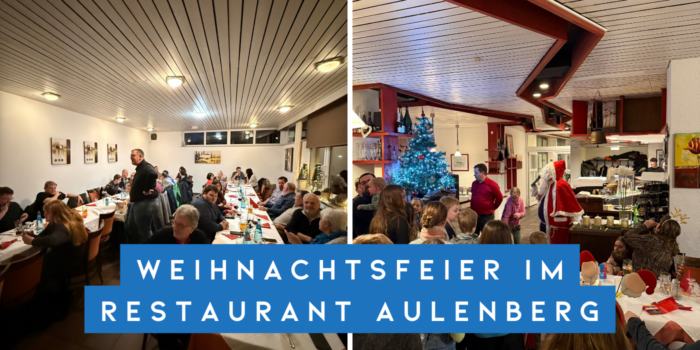 Feuerwehrleute Feiern Im Restaurant